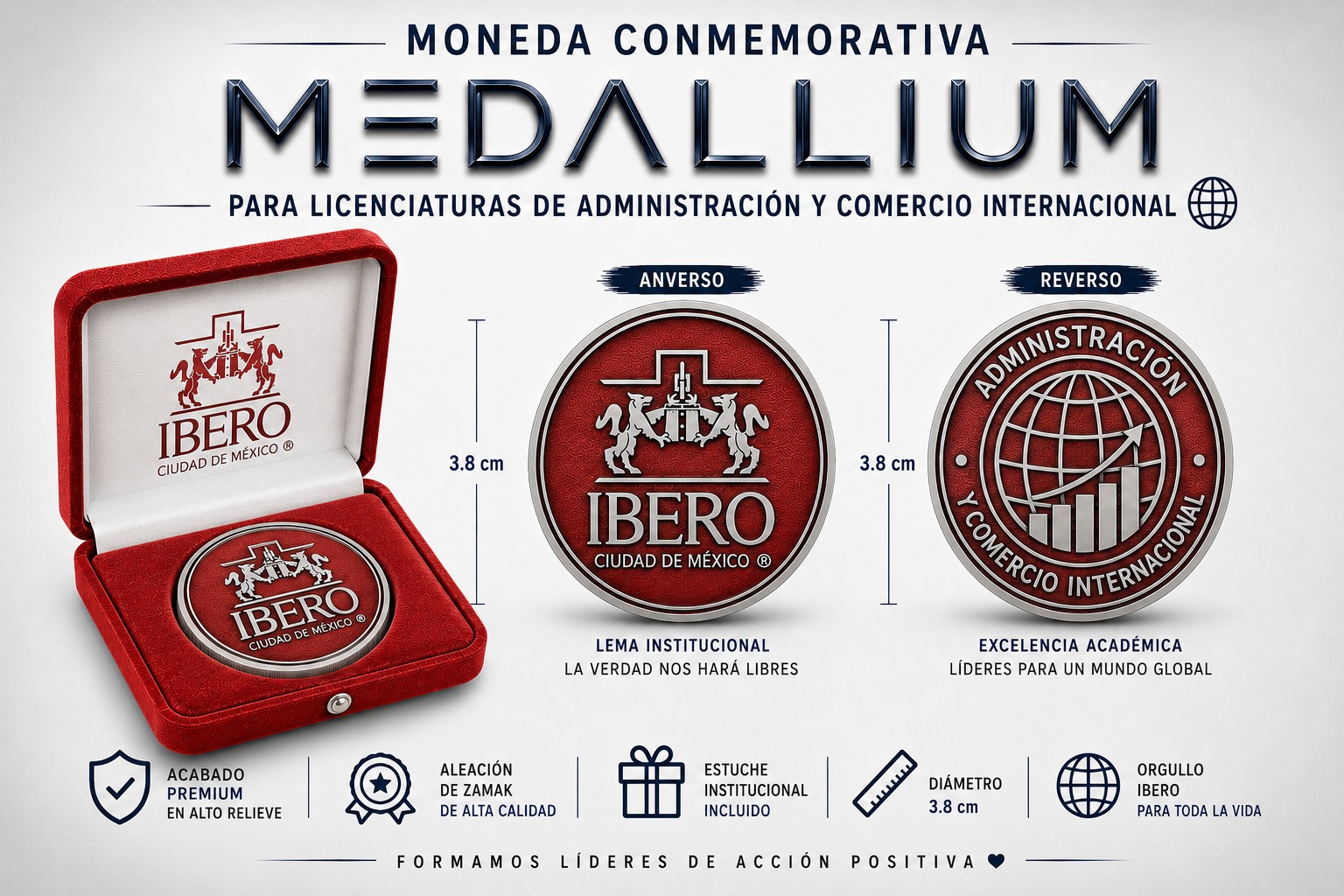 Moneda conmemorativa modelo 2